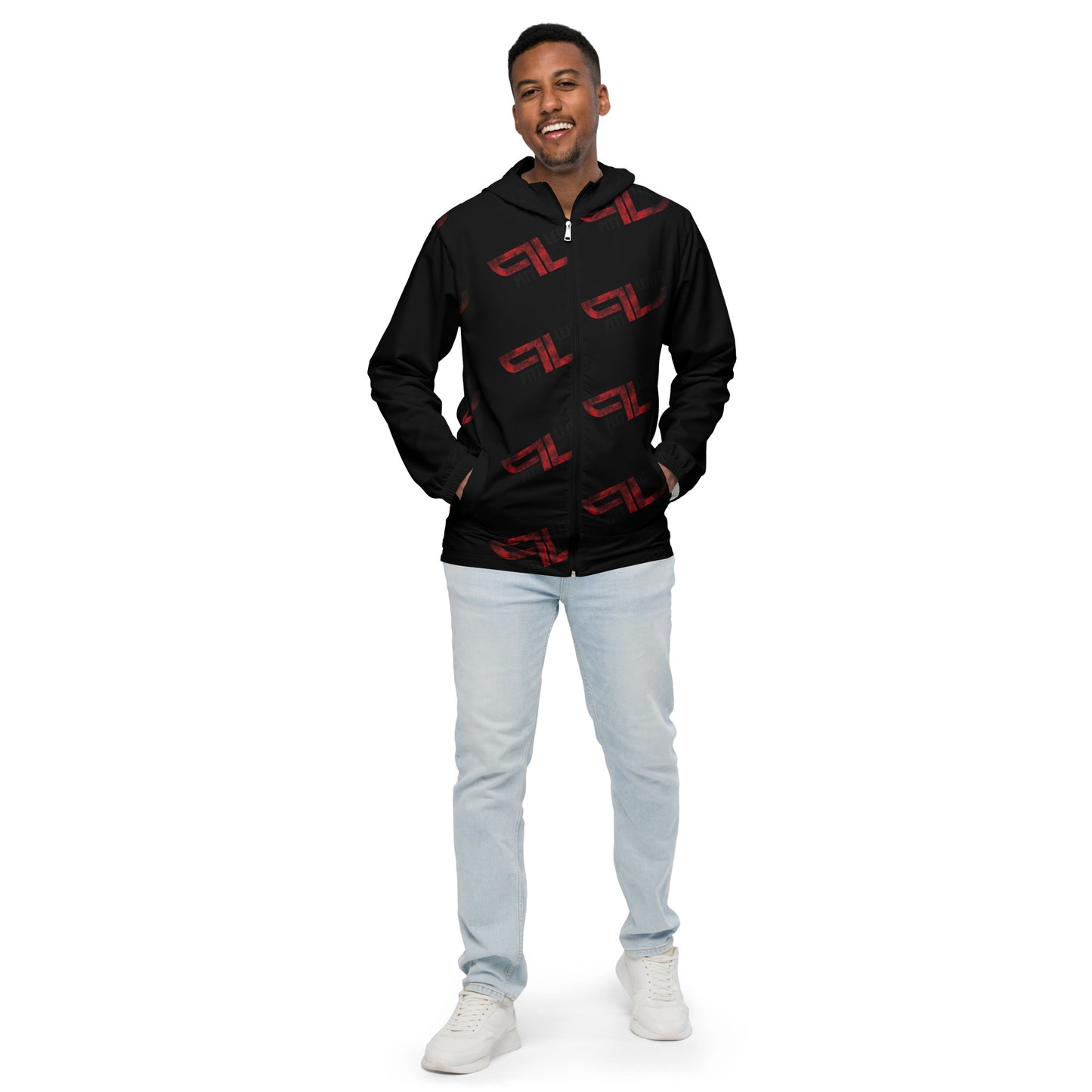 Men’s windbreaker, by PL